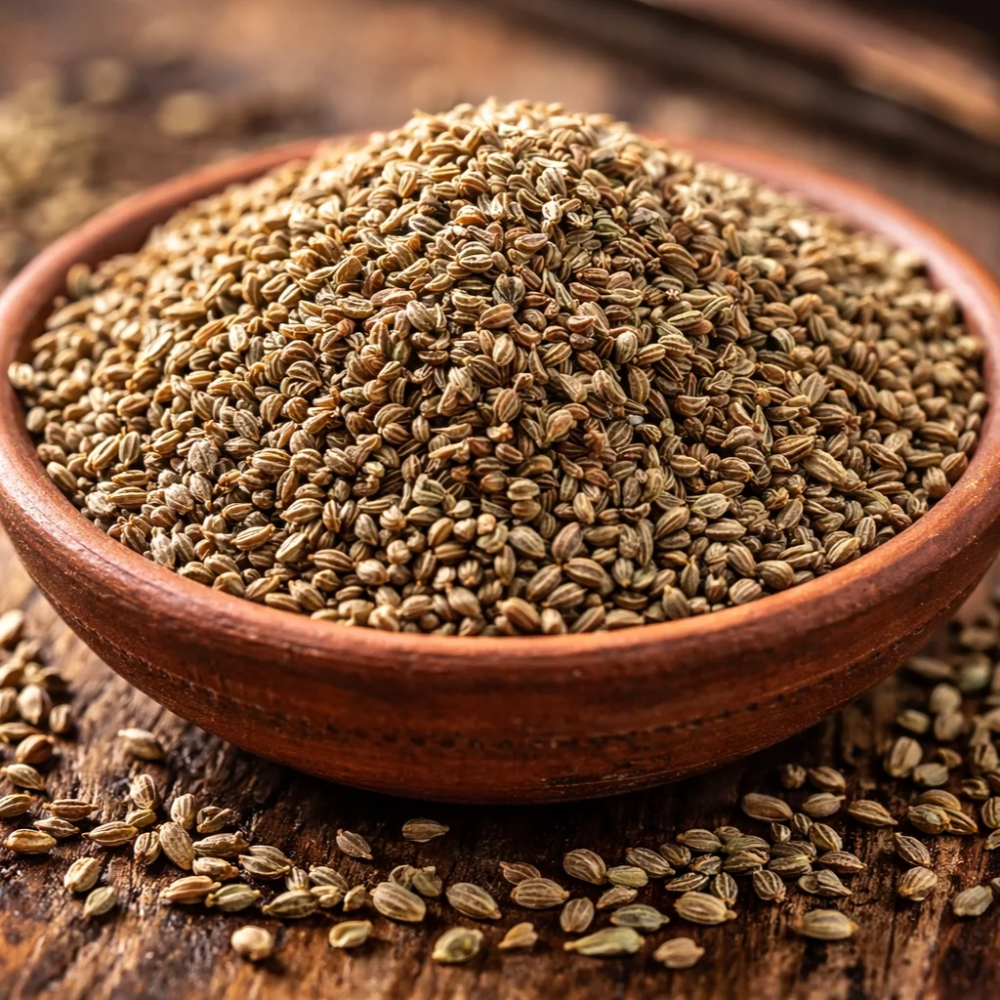 Premium Ajwain (Carom Seeds) – Pure Natural Aromatic Whole Spice for Cooking and Digestive Use | 5kg