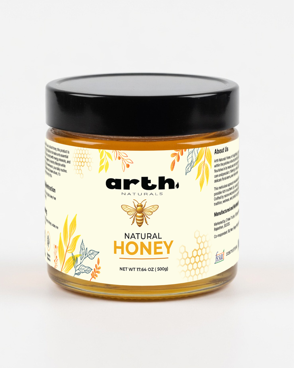Arth Natural Honey | Pure Raw Honey India | No Sugar Mixing