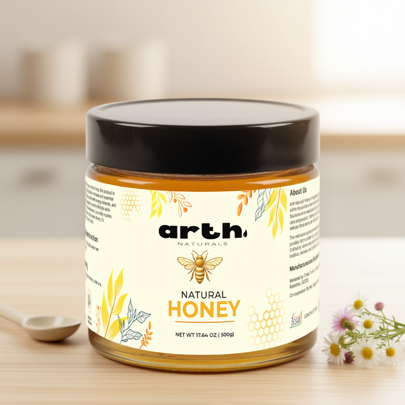 Arth Natural Honey | Pure Raw Honey India | No Sugar Mixing