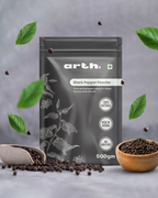 Arth Black Pepper | Pure Kali Mirch | Kerala Estate Sourced