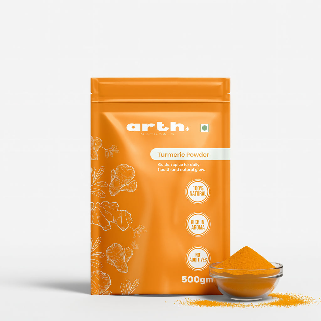 Arth Turmeric Powder | Pure Haldi | Farm Sourced, Lab Tested