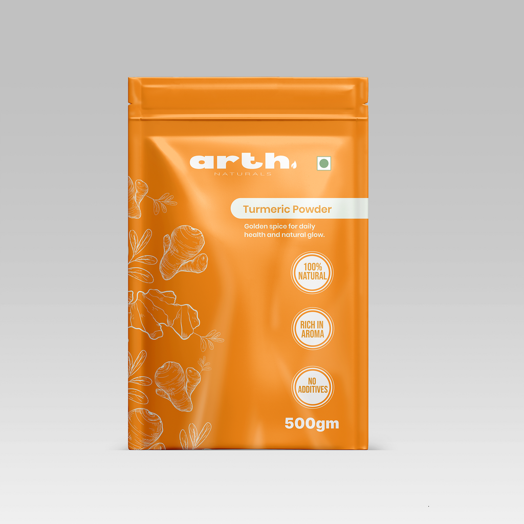 Arth Turmeric Powder | Pure Haldi | Farm Sourced, Lab Tested